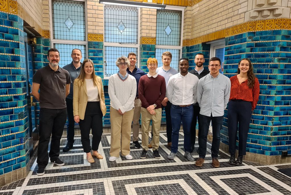 Whitworth Award Holders Group Photo Inside Holland House